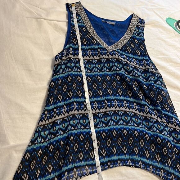 OCTAVIA Tank Blouse. Large. - Picture 3 of 7